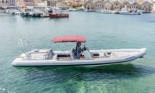 Location d'un cobra royal RIB de 34 pieds à Kissamos, Chania