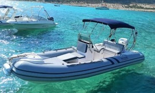 Skippered boat Tours to Balos with A RIB