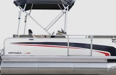 White Eco 167 Pontoon Boat for rent in Belle River, Ontario