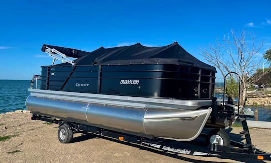Crest 200 LX Pontoon for rent in Belle River, Ontario -  CANADA ONLY!