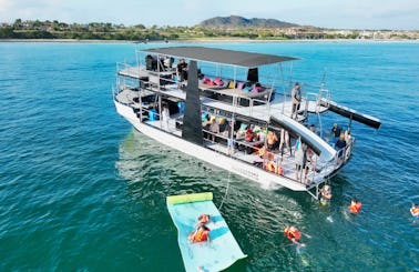 All-Inclusive 55' Custom Yacht with Waterslides, La Cruz De Huanacaxtle, Nayarit, Mexico
