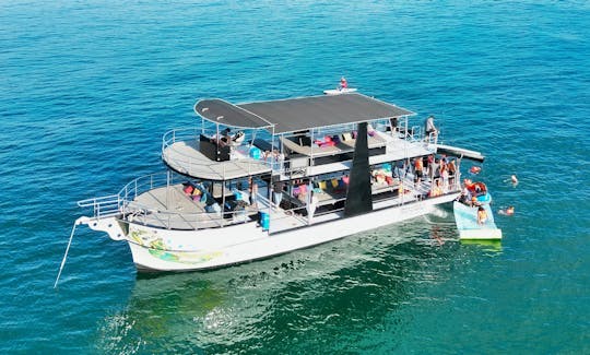 Yacht personnalisé de 55 pieds avec toboggans [tout compris] à Puerto Vallarta au Mexique
