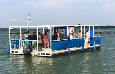 DFW Bachelorette & Bachelor Party Boat | 28ft Party Barge Tri-toon