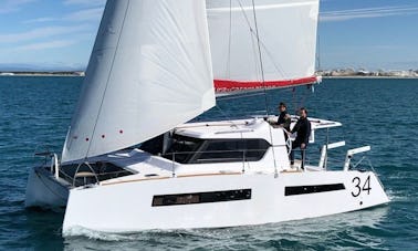 TOUT NOUVEAU CATAMARAN AVENTURA 34 ANNÉE 2023