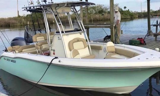 Beautiful Key West 219 Center Console for tubing, cruising and fishing!