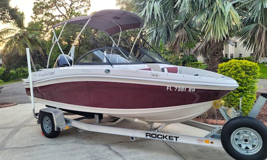 Tahoe 450 Powerboat ready for adventure in Parrish
