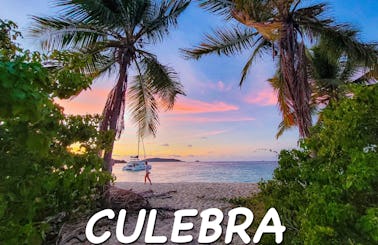 Culebra Catamaran Charter Culebrita Beach The Baths Lighthouse Hike