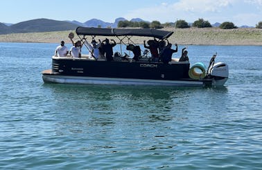 *Bartlett Lake*-LAKE TOURS-Coach 30ft 12 Passenger Party/Fun Pontoon  With Honda 250Hp Sport