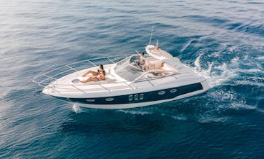 The best day of your vacation in Marbella on board Absolute 39 Motor Yacht!