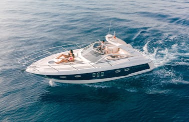 The best day of your vacation in Marbella on board Absolute 39 Motor Yacht!