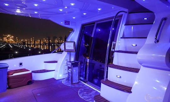 Location de mégayacht Majesty Power de 50 pieds la plus confortable à Dubaï