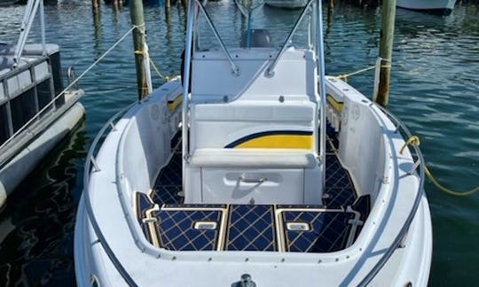 Donzi ZF23 awesome ride, bathroom, ice chest, dive ladder, comes with lilly pad and 2 sets of snorkel gear and two anchors