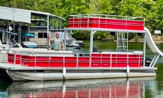 Leisure Kraft 29ft Double Decker Party Boat w/Slide