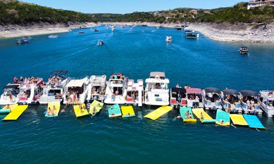 Leisure Kraft 29ft Double Decker Party Boat w/Slide