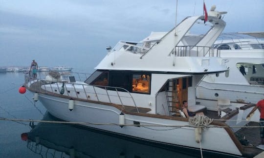 Experience the ultimate in relaxation onboard 72ft motor yacht in Hurghada, Red Sea Governorate