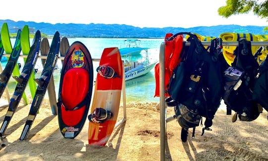 Wakboarding , water-skiing, kneeboarding watersportd Montego bay