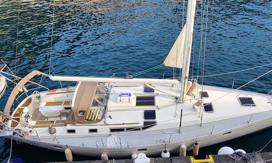 Sail on a 50' classy sailing yacht around Procida, Capri, Ischia, Amalfi, Ponza