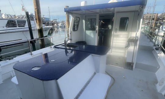 43’ Delta Express Cruiser Charter in San Francisco (certified for 46 passengers)