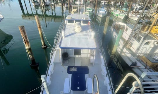 43’ Delta Express Cruiser Charter in San Francisco (certified for 46 passengers)