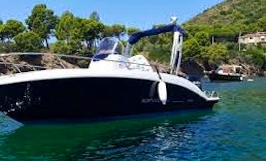 Bermuda 690 Deck Boat Rental in Amalfi Coast!
