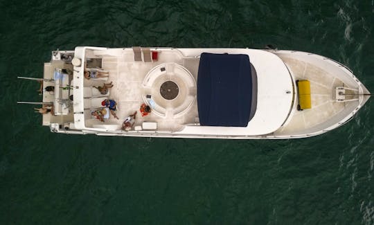 82ft Carbrasmar Yacht for up to 35 guests in Rio de Janeiro