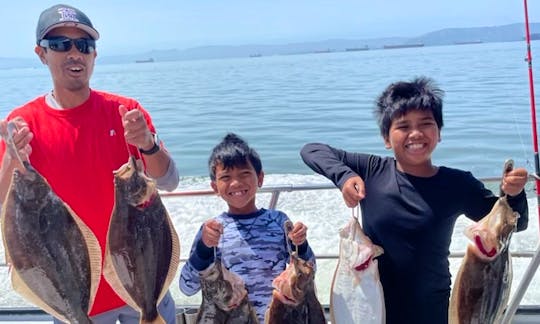 41ft Canoe Cove Fishing Charters and Bay Cruises in Emeryville, California