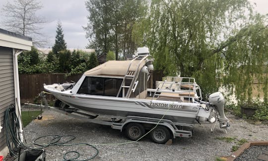 Custom Weld Boat for rent in maple ridge