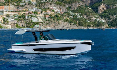 Enjoy Capri and the Amalfi Coast with the beautiful Allure 38 Yacht