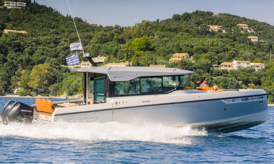 M/Y ARIA Saxdor 320GTC - Croisières privées quotidiennes vers la côte de Corfou et Paxos/Antipaxos