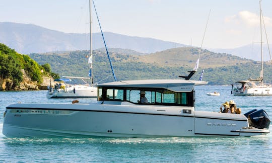 M/Y ARIA Saxdor 320GTC - Daily private cruises to Corfu Coast & Paxos/Antipaxos