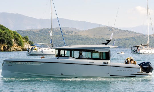 M/Y ARIA Saxdor 320GTC - Croisières privées quotidiennes vers la côte de Corfou et Paxos/Antipaxos