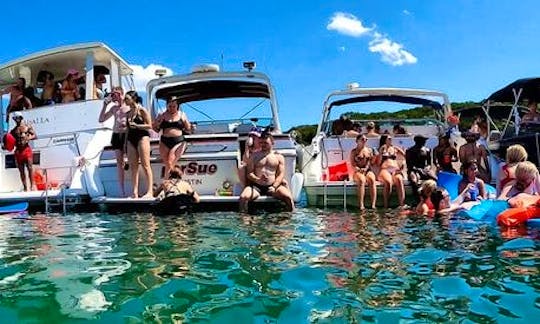 Chris Craft 33' Party Yacht on Lake Travis