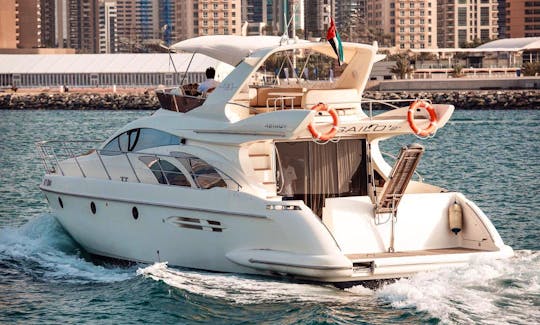 Cruise with Azimut 50ft Motor Yacht In Dubai