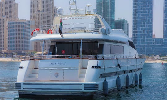 Beautiful San Lorenzo 82ft Power Mega Yacht in Dubai