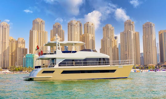 Explora 60ft Motor Yacht to Cruise in Dubai
