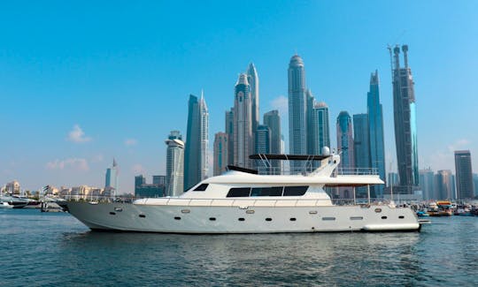 Creek 101ft Mega Yacht Captained Charter in Dubai