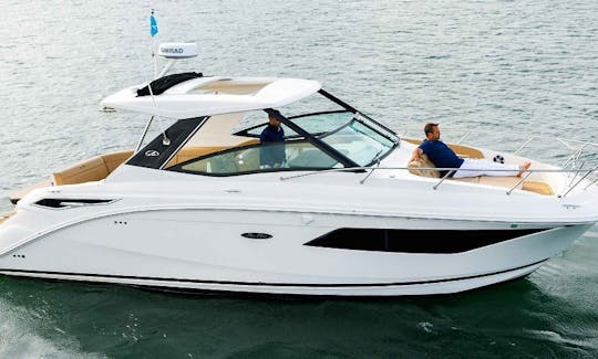  32' 2020 Sundancer + Seabob Yacht Rental in Sag Harbor, New York