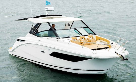  32' 2020 Sundancer + Seabob Yacht Rental in Sag Harbor, New York