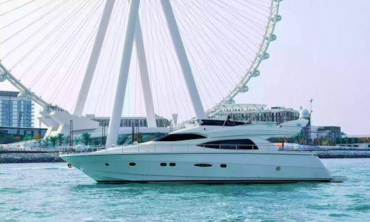 Dominator 64ft Power Mega Yacht with Captain in Dubai