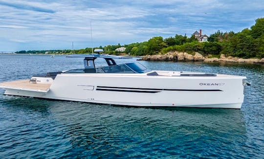 Charter the 57' Okean 2023 Power Mega Yacht in Sag Harbor, New York