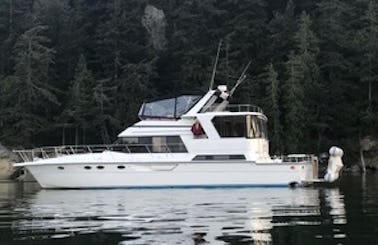 53' Motor vessel available Puget Sound - San Juan islands
