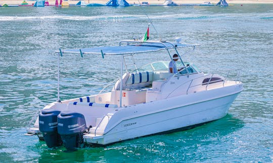 Paramount 35ft Powerboat for unforgettable time in Dubai
