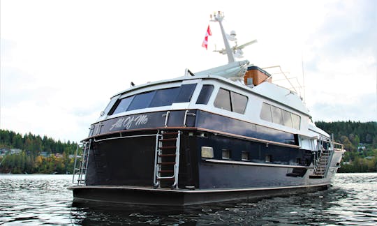 Custom Luxury Private 94 foot Yacht in Vancouver