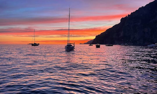 Perfect Proposal on a Motor Yacht Charter in Positano, Campania!