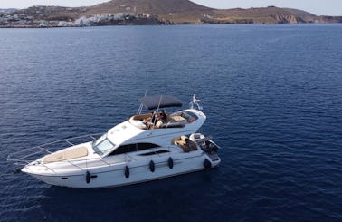 Princess 40 Flybridge Motor Yacht Charter in Piso Livadi