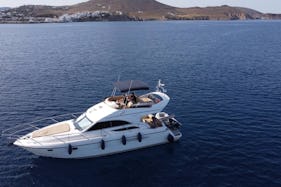 Princess 40 Flybridge Motor Yacht Charter in Piso Livadi