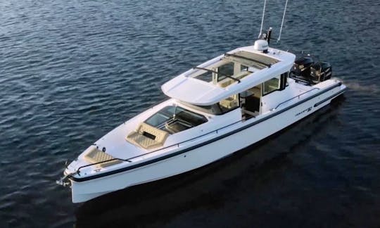 Axopar XC37 Cross Cabin Motor Yacht Charter in Nice, France
