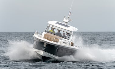 Yacht à moteur Nimbus T11 à louer à Sukošan, nous pouvons livrer le navire de Pag à Split