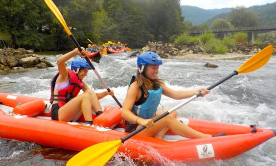 Kayaking River Kupa