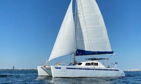 Sailing in 5 knots of wind